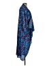 Lularoe 100% Polyester Blue Kimono Size L - photo 4