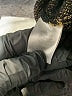 Ronny Kobo Animal Print Gold Turtleneck Sweater Size L - photo 8