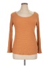 LC Lauren Conrad Orange Pullover Sweater Size L - photo 1