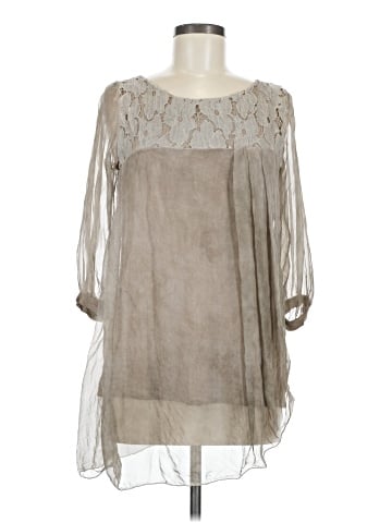 H Trend 3/4 Sleeve Blouse (view 1)
