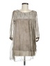 H Trend Gray 3/4 Sleeve Blouse Size M - photo 1