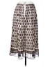 Madewell 100% Polyester Print Silver Casual Skirt Size 0 - photo 2
