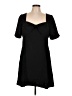 Stellah 100% Polyester Black Casual Dress Size L - photo 1