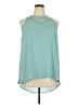 Torrid 100% Polyester Teal Sleeveless Blouse Size 2X Plus (2) - photo 1