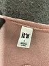 It's Color Block Pink Pullover Sweater Size S - photo 7