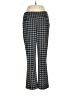 NY&C Houndstooth Black Casual Pants Size M - photo 1