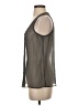 Willow & Clay 100% Polyester Silver Sleeveless Blouse Size P (petite) - photo 5