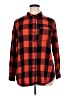 Old Navy Plaid Red Long Sleeve Button-Down Shirt Size XL - photo 1