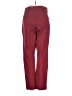 SPANX Solid Burgundy Casual Pants Size S - photo 2