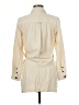 Unpublished 100% Cotton Ivory Trenchcoat Size M - photo 2