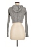 Out From Under Metallic Gray Zip Up Hoodie Size M (estimated) - photo 2