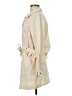 Unpublished 100% Cotton Ivory Trenchcoat Size M - photo 5