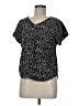 Alison Andrews Black Short Sleeve Blouse Size M - photo 1