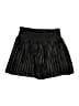 Glam Metallic Black Shorts Size M - photo 1