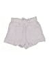 Madewell Stripes Gray Shorts Size XXS - photo 1