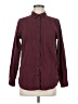 Eddie Bauer Tweed Burgundy Long Sleeve Button-Down Shirt Size M - photo 1