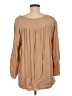 Assorted Brands 100% Viscose Tan Long Sleeve Blouse One size - photo 2