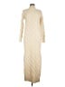 Line & Dot Ivory Casual Dress Size M - photo 1