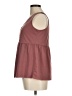 Shein Burgundy Sleeveless Blouse Size 6 - photo 5