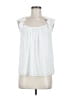 Ramy Brook 100% Polyester White Sleeveless Blouse Size M - photo 1