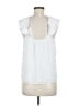 Ramy Brook 100% Polyester White Sleeveless Blouse Size M - photo 2
