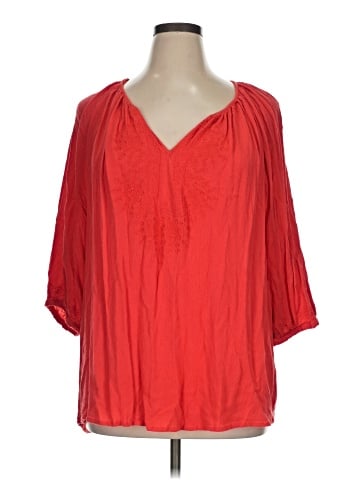 C&C California 3/4 Sleeve Blouse (view 1)