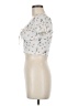 Shein Ivory Short Sleeve Blouse Size M - photo 5