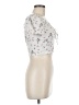 Shein Ivory Short Sleeve Blouse Size M - photo 4