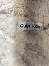 Calvin Klein 100% Polyester Ivory Faux Fur Jacket Size M - photo 6