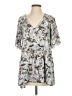 Veronica M. 100% Polyester Gray Casual Dress Size XS - photo 1