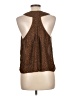 Assorted Brands 100% Polyester Brown Sleeveless Blouse Size L - photo 2