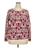 Croft & Barrow 100% Acrylic Paisley Pink Pullover Sweater Size XXL - photo 1