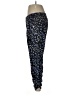 Parker 100% Silk Animal Print Blue Casual Pants Size 4 - photo 5