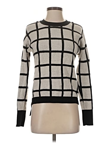 Aqua Cashmere Pullover Sweater (view 1)