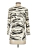 JM Collection Ivory 3/4 Sleeve Top Size S - photo 2