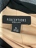 Perceptions Black Cocktail Dress Size XL - photo 7