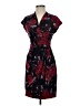 Chaps Print Black Cocktail Dress Size S - photo 1