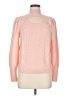 Assorted Brands Chevron-herringbone Pink Turtleneck Sweater Size M - photo 1