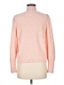 Assorted Brands Chevron-herringbone Pink Turtleneck Sweater Size M - photo 2