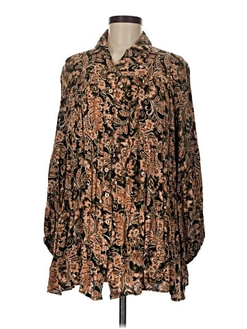 Olivaceous Long Sleeve Blouse (view 1)