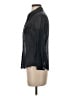 Theory Black 3/4 Sleeve Button-Down Shirt Size S - photo 5