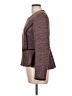 DKNY Tweed Burgundy Jacket Size 10 - photo 5