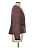 DKNY Tweed Burgundy Jacket Size 10 - photo 4