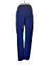 Paskho Solid Blue Active Pants Size L - photo 2