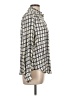 Joie 100% Viscose Ivory Long Sleeve Blouse Size L - photo 4