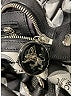 MCM Checkered-gingham Gray Black Satchel One size - photo 7