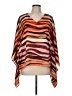 Dana Buchman 100% Polyester Orange Kimono Size M - photo 1