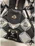 MCM Checkered-gingham Gray Black Satchel One size - photo 10