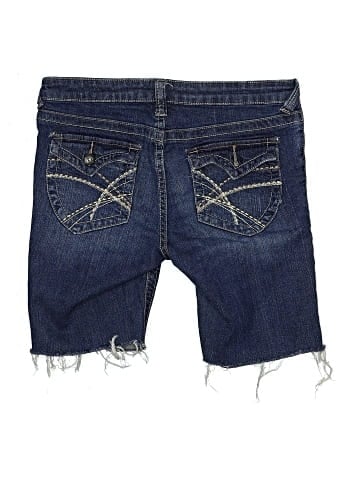 Blue Asphalt Denim Shorts (view 2)