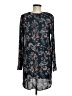 Everly 100% Polyester Paisley Blue Casual Dress Size M - photo 2